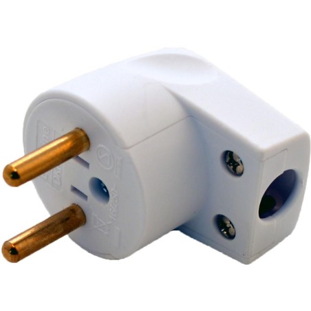 MicroConnect Danish Power Plug Angled - Premium Quality & Optimal Space-Saving Design - DKPLUG